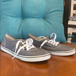 Vans gray size 7 women’s